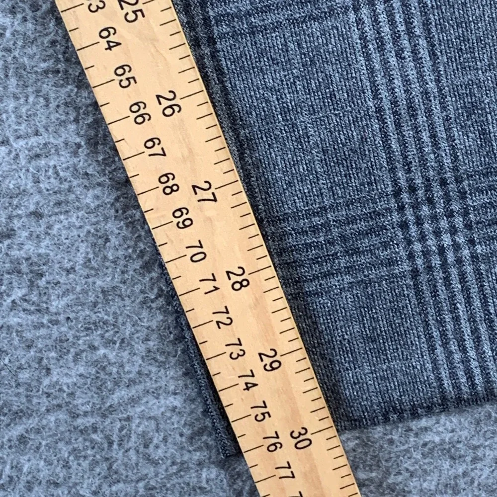Banana Republic Pants Men 28x30 Vitale Barberis Canonico Wool Gray Glen Check